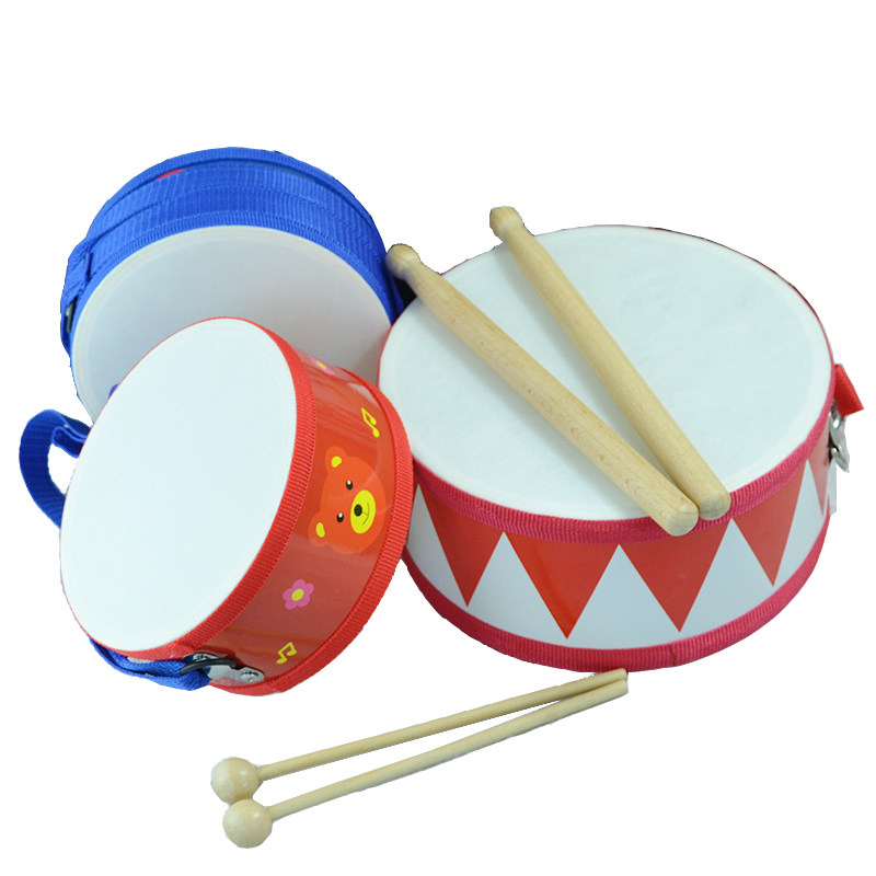 儿童鼓手拍鼓小鼓奥尔夫打击乐器宝宝手敲打鼓婴儿打击乐器