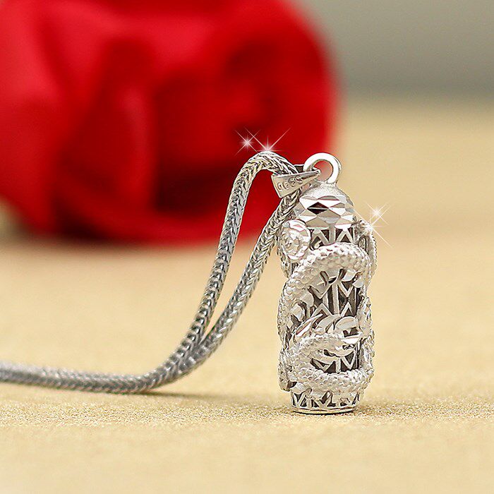 韩国硬银首饰链形项坠足银吊坠男女项坠