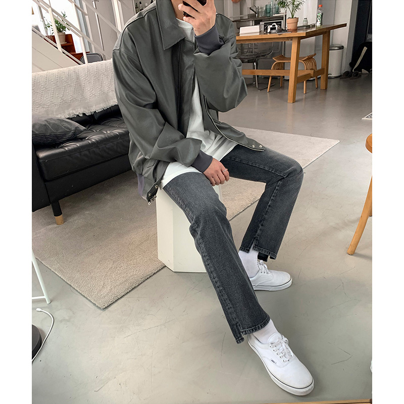 牛仔裤男生夏季薄款宽松直筒ins休闲裤韩版潮流百搭长裤潮牌帅气