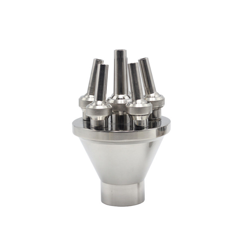 喷头全不不锈钢1寸dn25中心直上园林园艺广场喷泉