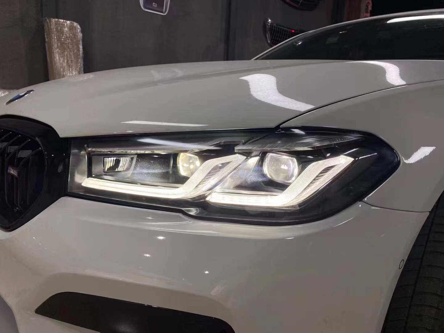 新款宝马g38激光勺子大灯总成老款原厂led大灯总成