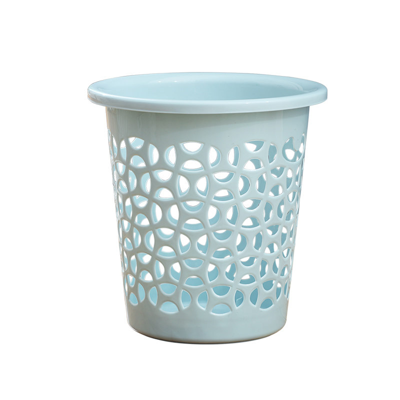 家用无盖简约客厅垃圾桶厕所镂空纸篓卫生间废纸垃圾桶