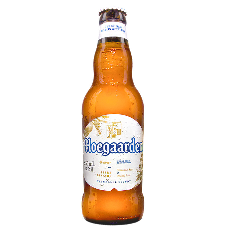 福佳白啤酒啤酒hoegaarden比利时风味精酿小麦330ml6瓶装啤酒