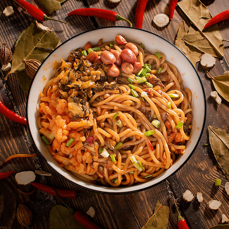 江西食鲜南昌拌粉米粉米线即食早餐速食懒人螺蛳粉