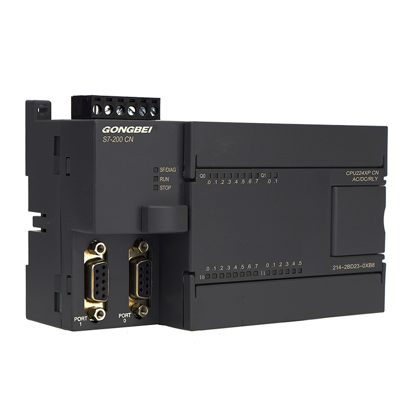 工贝plc工控板 国产cpu224xp 兼容西门子s7 200plc可编程控制器 - 工