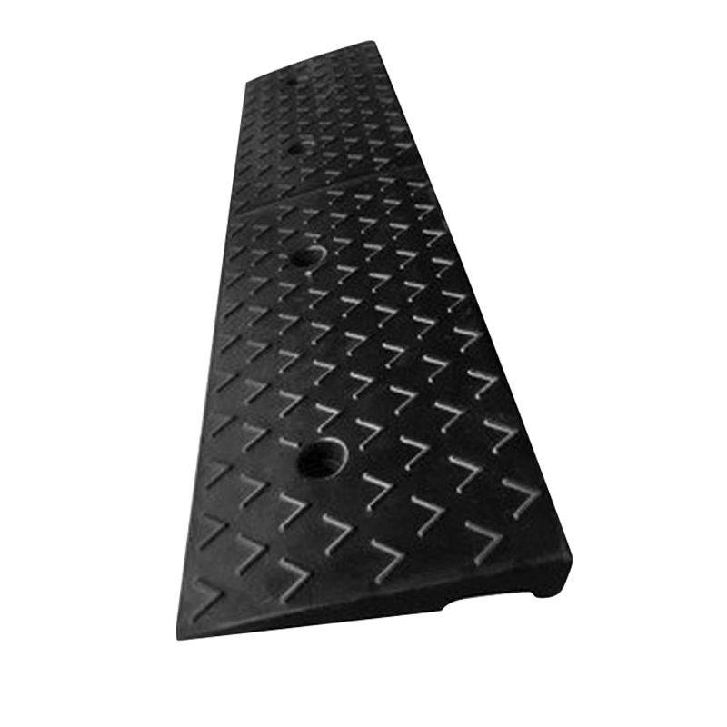 橡胶斜坡汽车上台阶马路路沿防滑门槛垫上上坡减速带减速垄