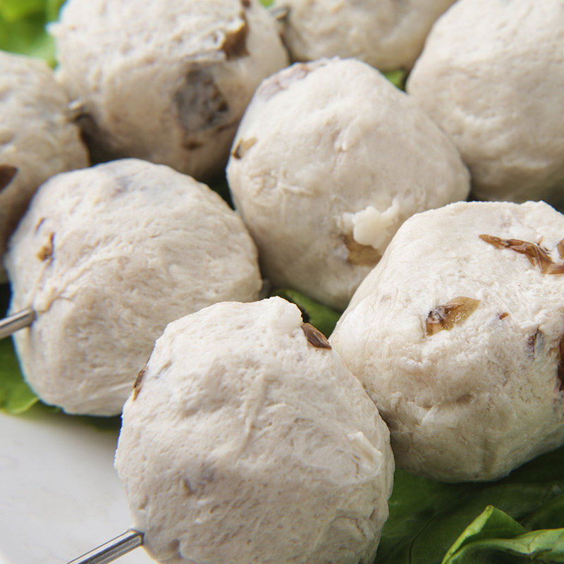 紫菜火锅菜品材料冷鲜速食猪肉丸子任拼4件肉丸