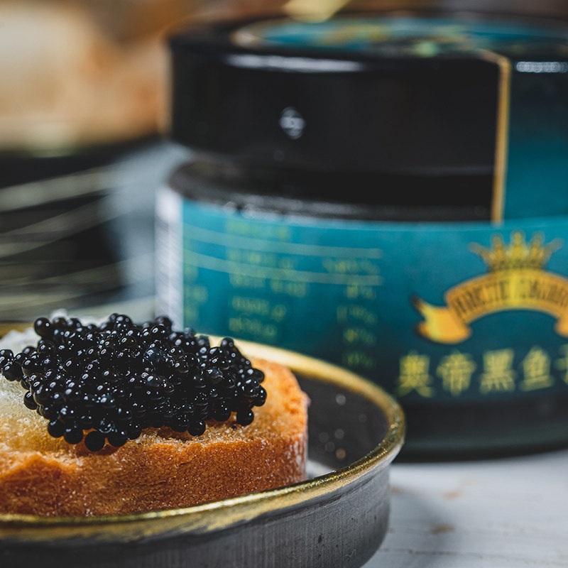 奥帝黑鱼鱼子酱100g瑞典进口鱼籽日韩寿司料理鱼籽酱