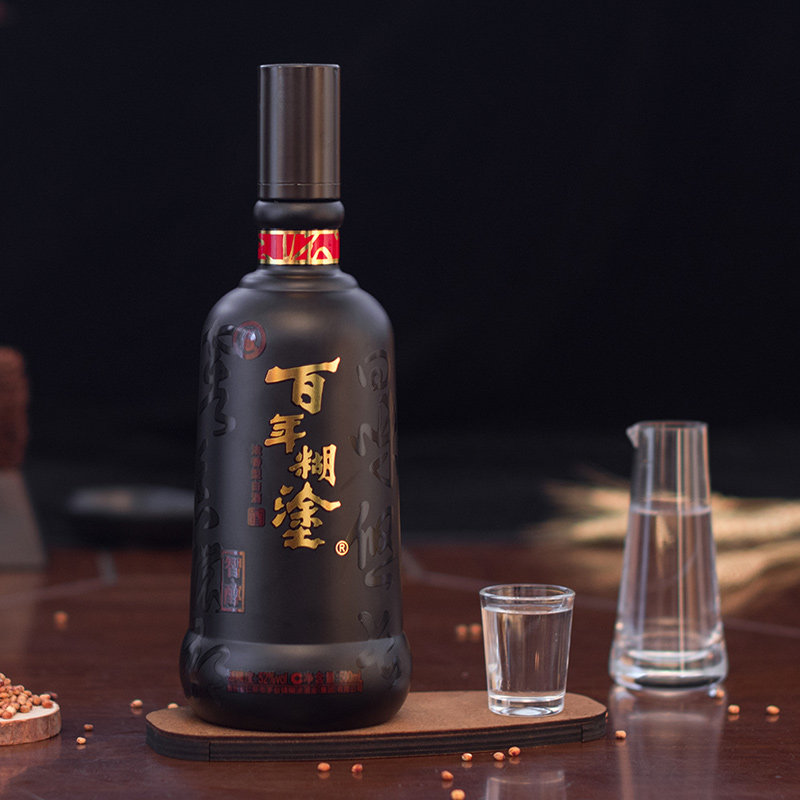 百年制酒粮食香型浓香爱如山父爱定制糊涂老窖白酒