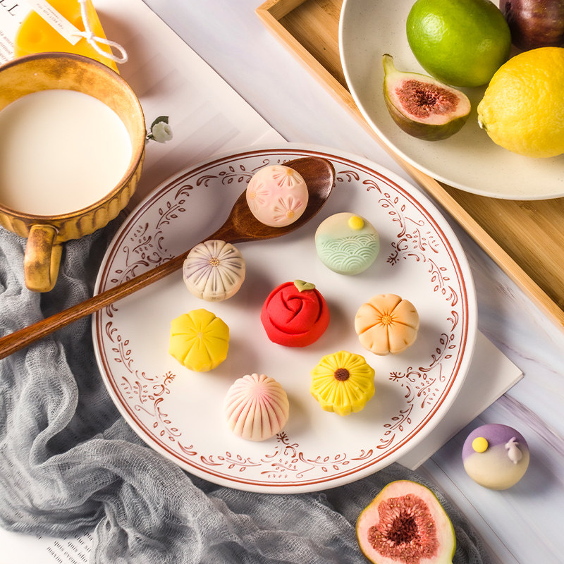 菓然匠子果子传统糕点礼盒网红高颜值日式茶点传统糕点