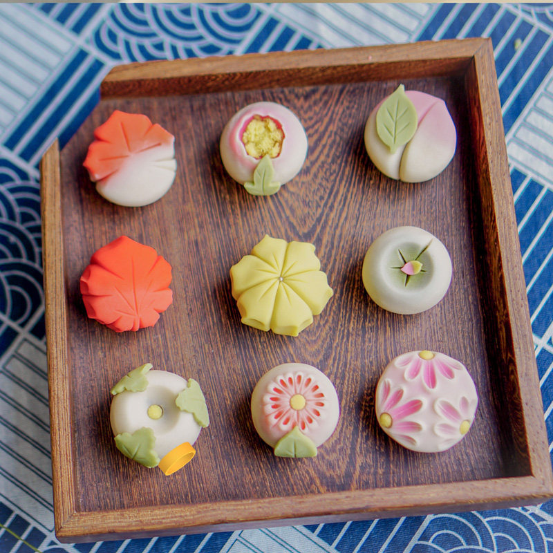 菓然匠子果子日本下午茶糕点点心日式伴手礼盒传统糕点