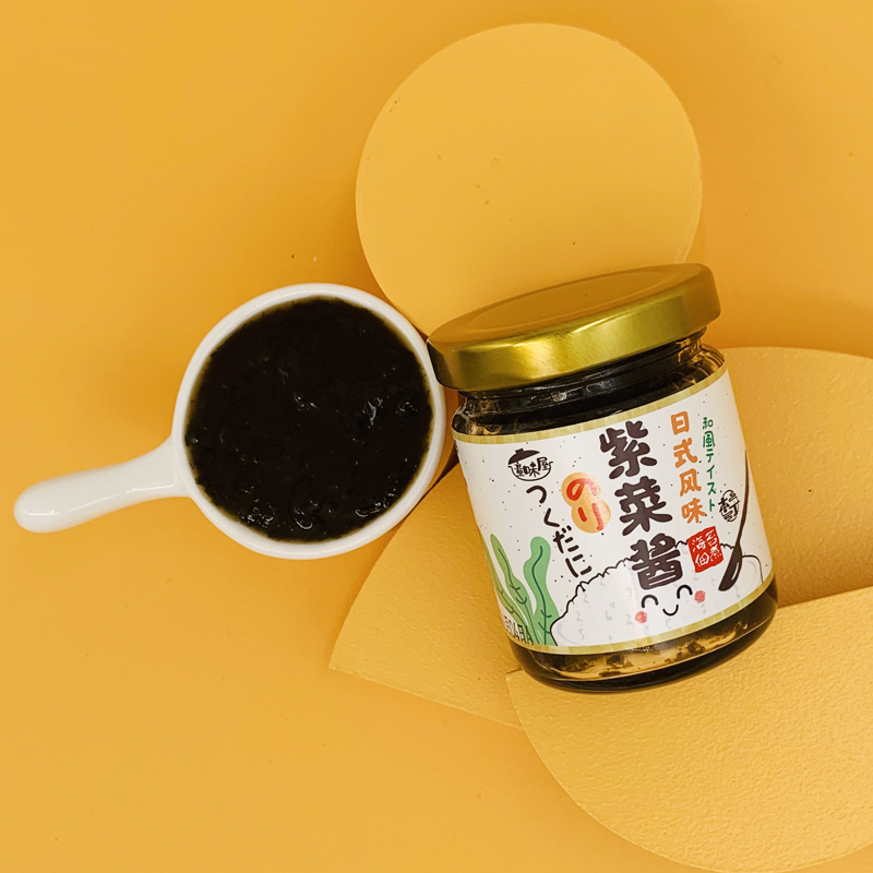 本丁日式风味海苔泥紫菜宝宝儿童拌饭调味酱拌调料