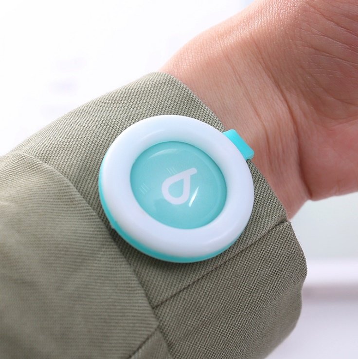 5个装卡通驱蚊扣植物精油防蚊子神器