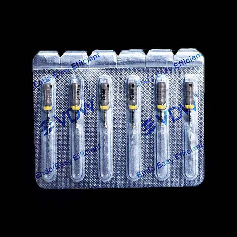 vdw型锉先锋6支根管手用加固疏通扩大正品6863口腔科材料