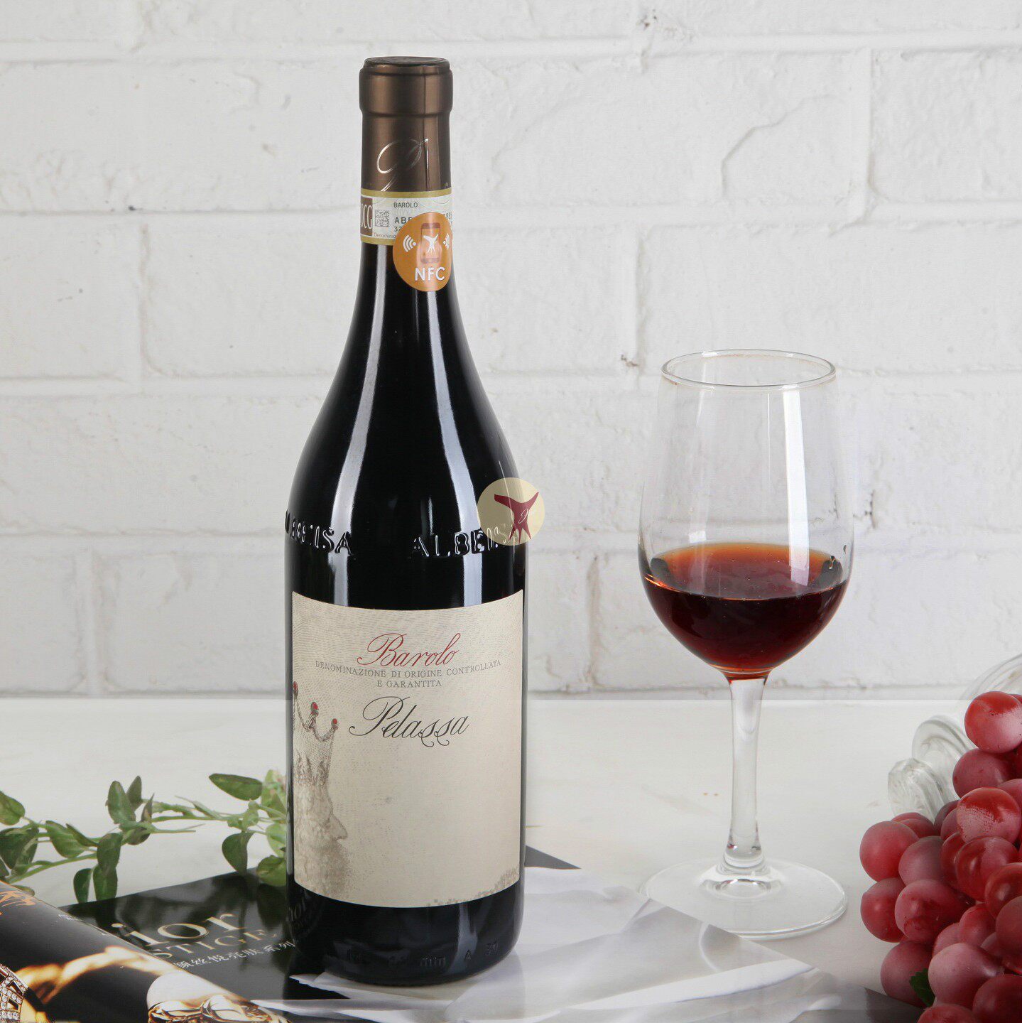 意大利酒王巴罗罗洛docg红酒大红2杯原瓶进口干红静态葡萄酒