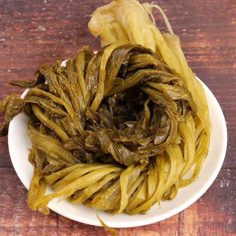 雪里红咸菜农家自制新鲜雪里蕻腌制非青雪菜腌制