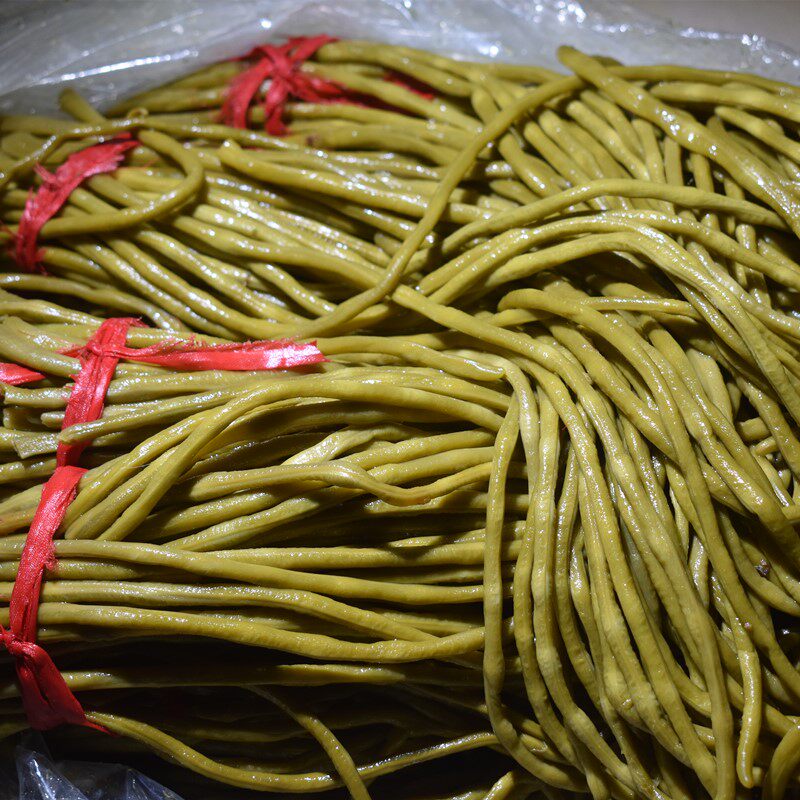 酸豆角散装整箱10斤商用泡酸豇豆咸菜酱菜农家自制下饭菜开胃菜 - 爱