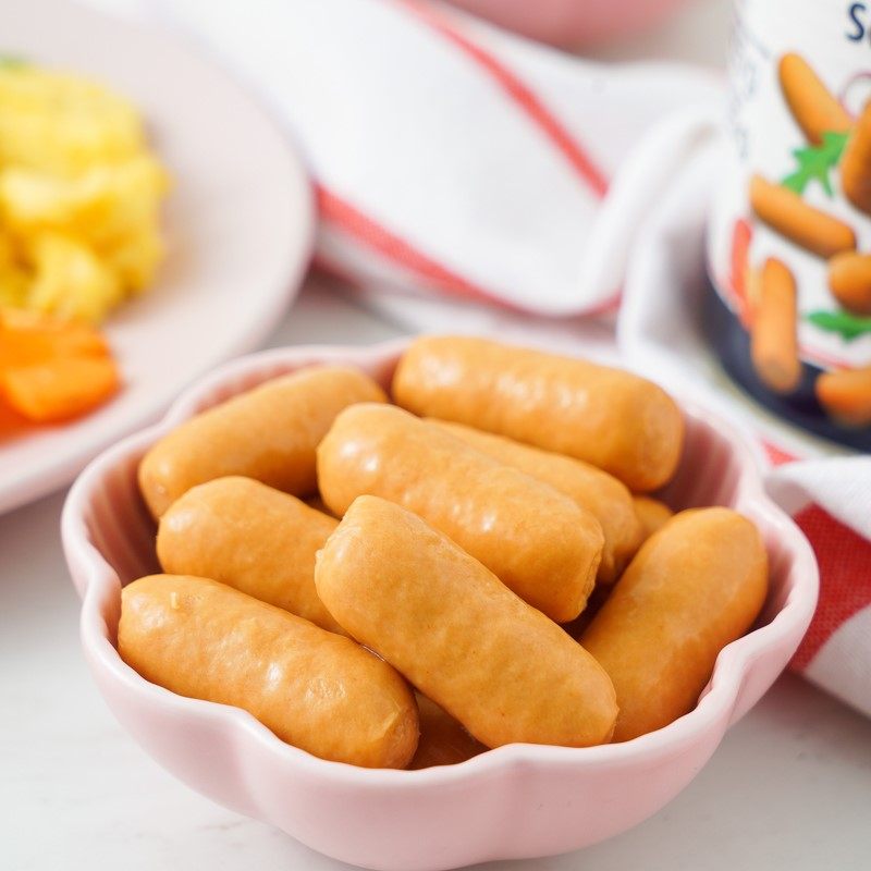 香肠丹麦进口猪肉罐头405g熟制肠衣即食小香肉制品