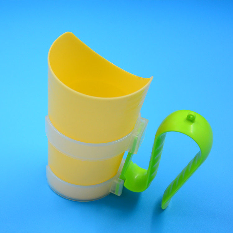 易适辅具日式加厚康复缺口方便儿童老人病人喝水洗漱杯