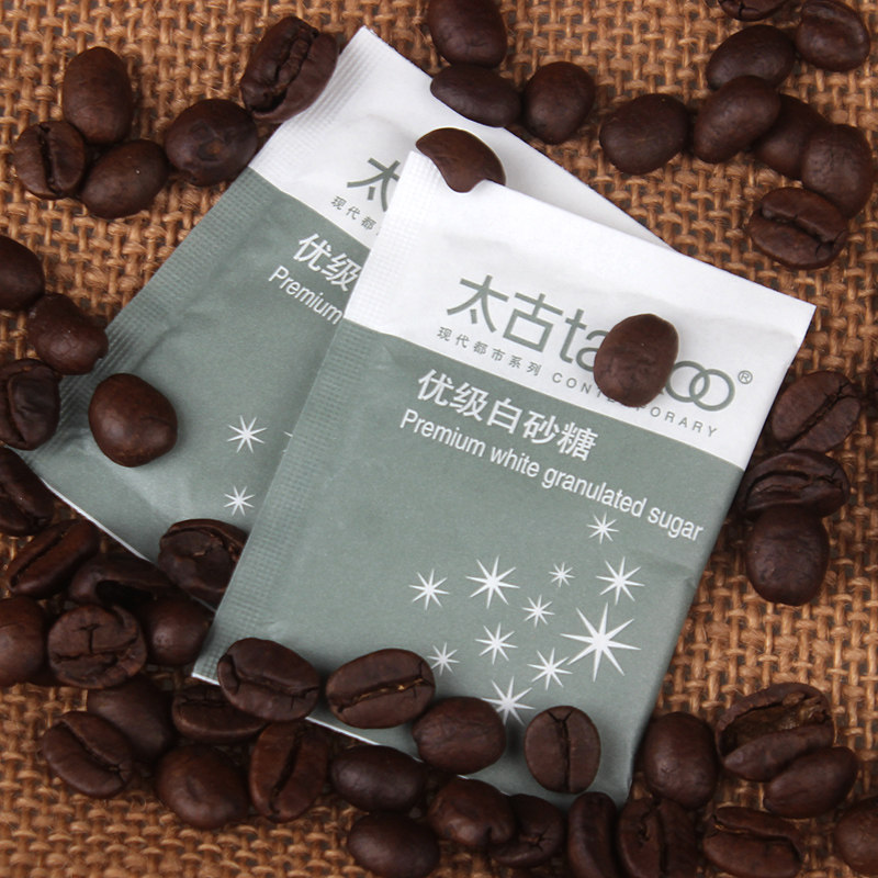 太古白砂沙糖黄糖包咖啡伴侣用糖绵白糖小包包装袋白砂糖包