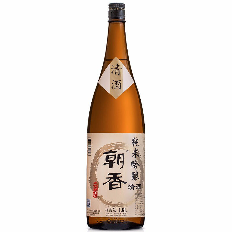 清酒日本朝香纯米吟酿18l大瓶日式米酒发酵清酒