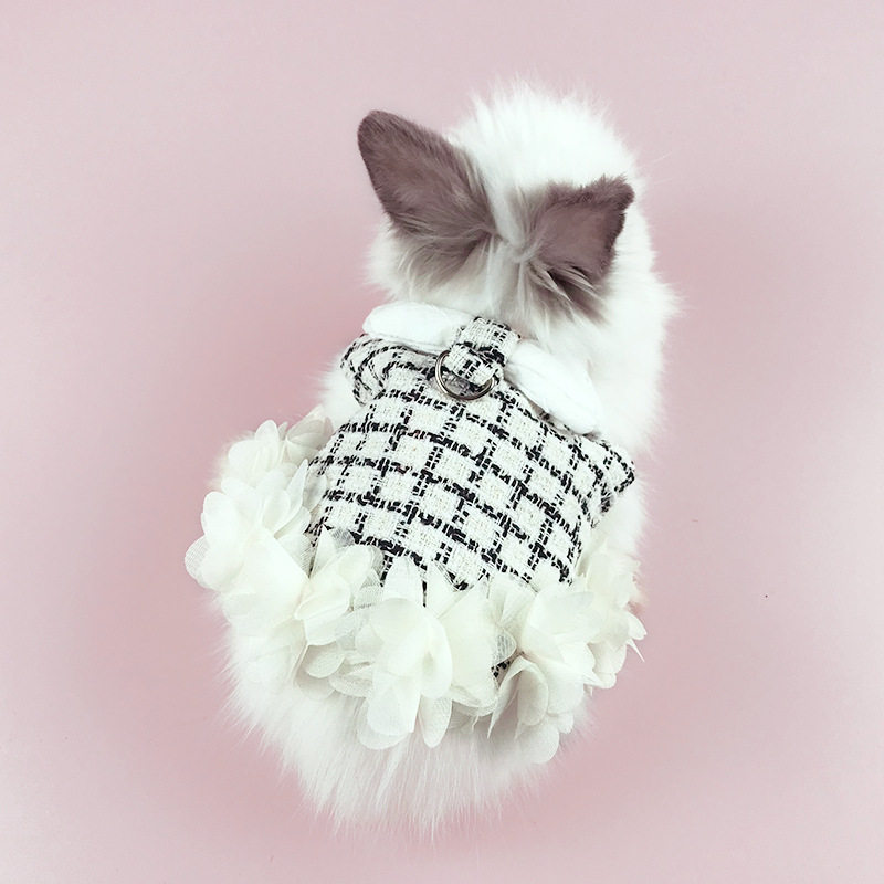 宠物兔子荷兰垂耳兔衣服服饰品侏儒兔幼小香风服饰服饰