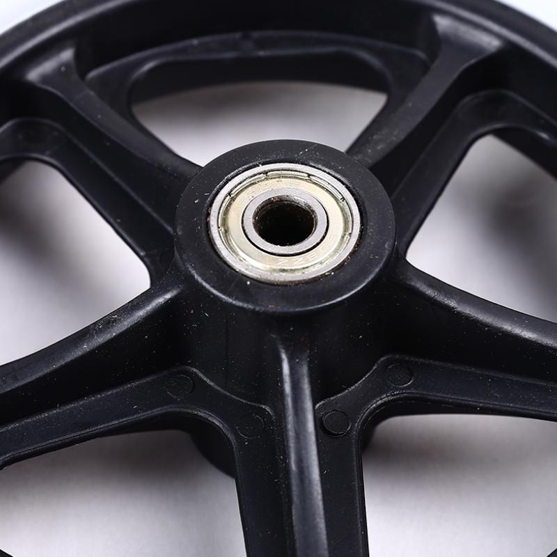 轮椅配件前轮8寸轴承全套残疾人轮椅车车轮配件小前轮万向轮