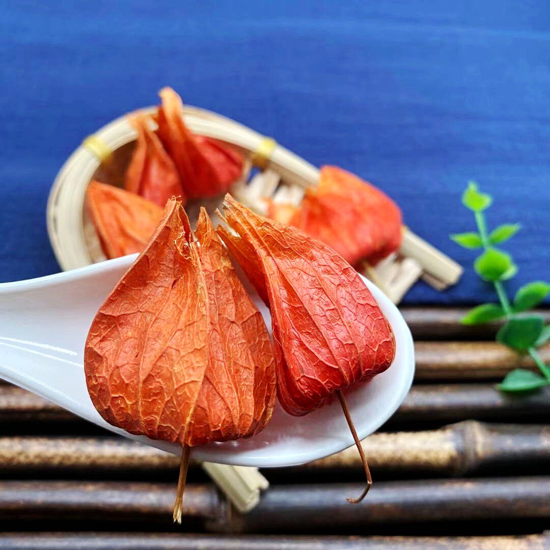 锦灯笼500g克灯笼花红灯笼红姑娘皮灯笼果苦菇娘挂金灯非野生药材