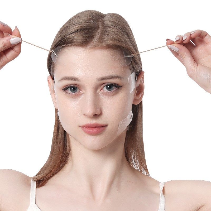脸部拉皮贴面部下垂提拉贴拉紧皮肤贴瘦脸眼贴v脸紧致眼角纹隐形