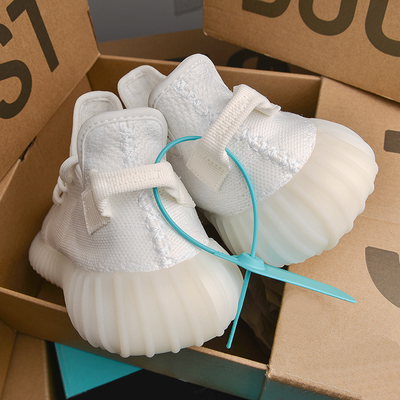 椰子鞋350旗舰店官网正品男鞋冰蓝满天星夏季透气新款鞋子男潮鞋