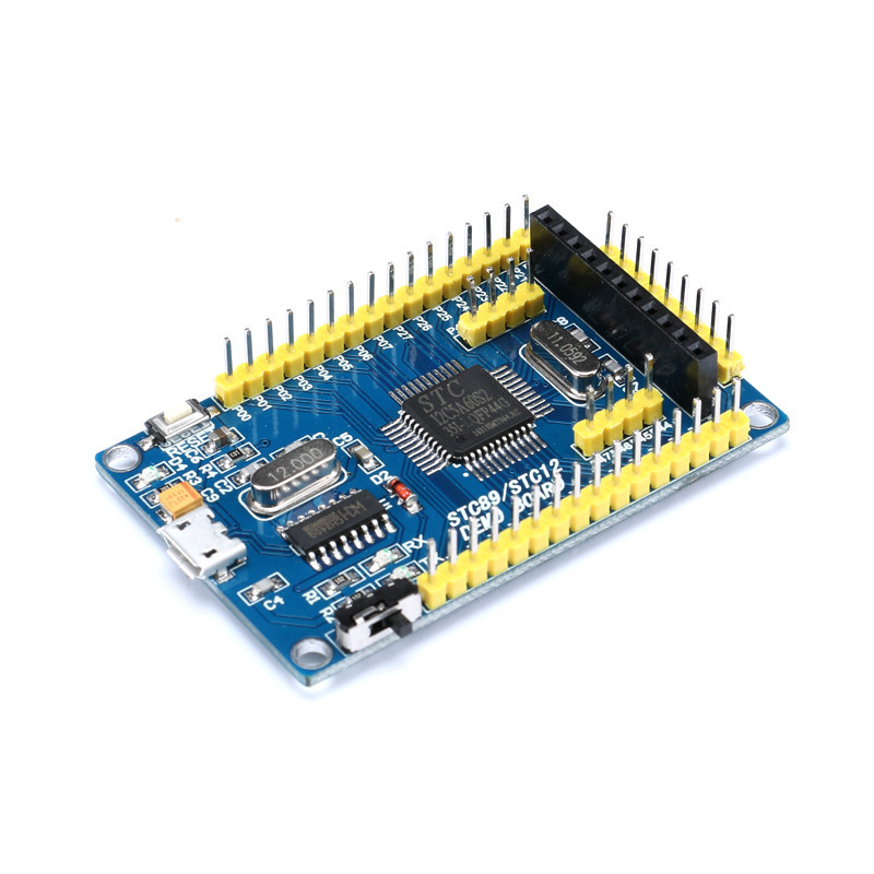 stc12核心stc12c5a60s2串口单片机系统开发学习开发板