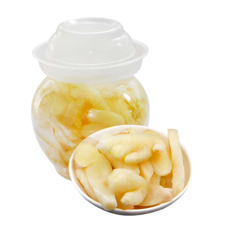 腌制宣中嫩生姜片鲜嫩姜芽嫩姜泡姜800g下饭饭菜腌制