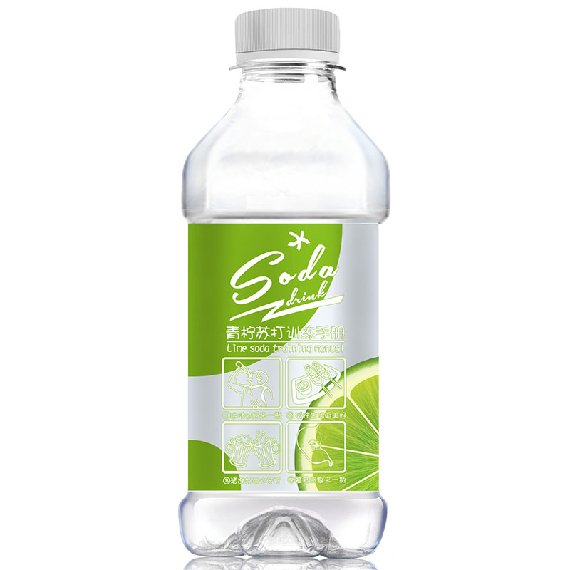 依能苏打水饮品青柠味无糖无弱碱性饮料饮用水350ml饮用水