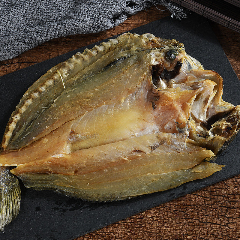 舟山特产干货黄鱼干海鲜咸鱼干鱼干自制风干海鱼散装500g黄鱼鲞