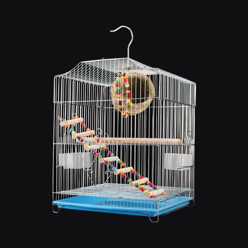 鸟笼虎皮鹦鹉大号家用笼子八哥鹩哥画眉牡丹鸟笼
