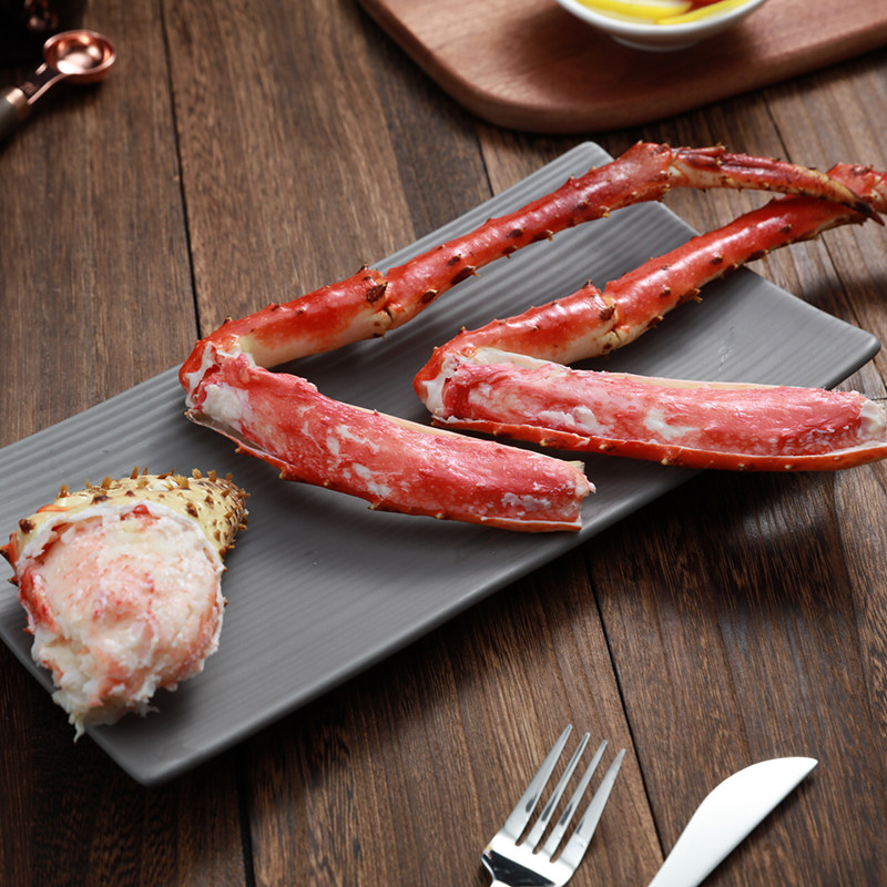 arviefresh国内处理速冻帝王蟹脚蟹腿生冻帝王蟹新鲜水产宰杀