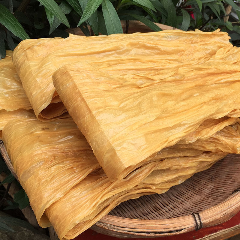 腐竹广西桂平特产客家原味500g散装黄豆手工其它干货