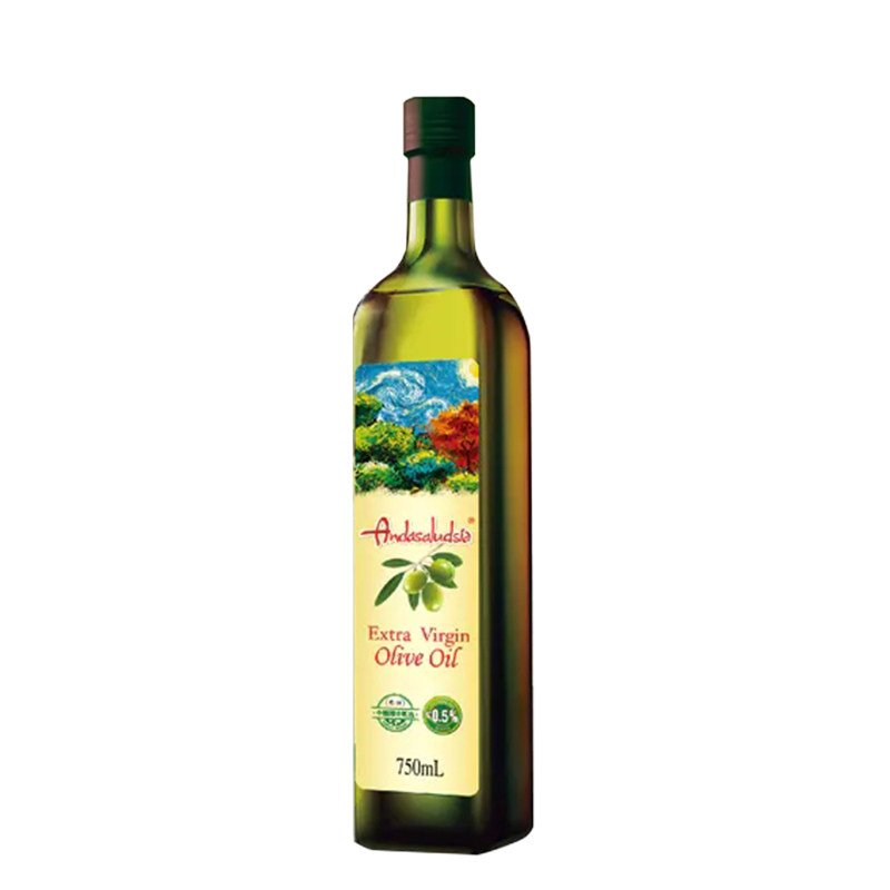 中粮安达露西特级初榨橄榄油750ml礼盒盒装橄榄橄榄油