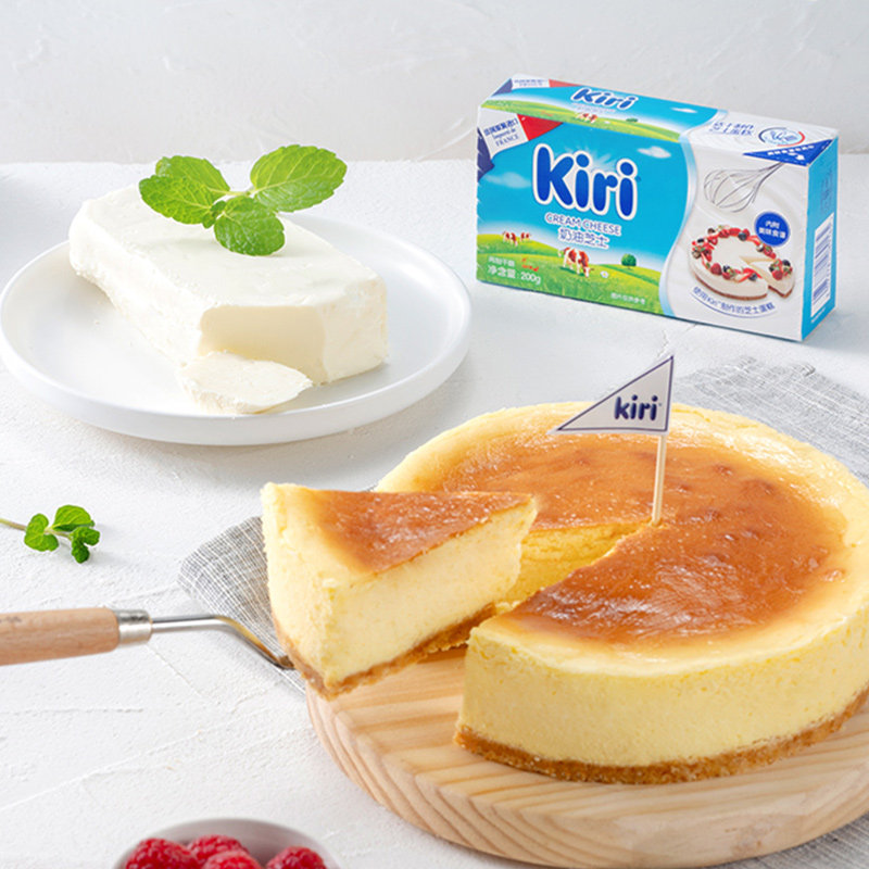 kiri凯芮奶油奶酪芝士进口即食蛋糕奶盖烘焙再制奶酪