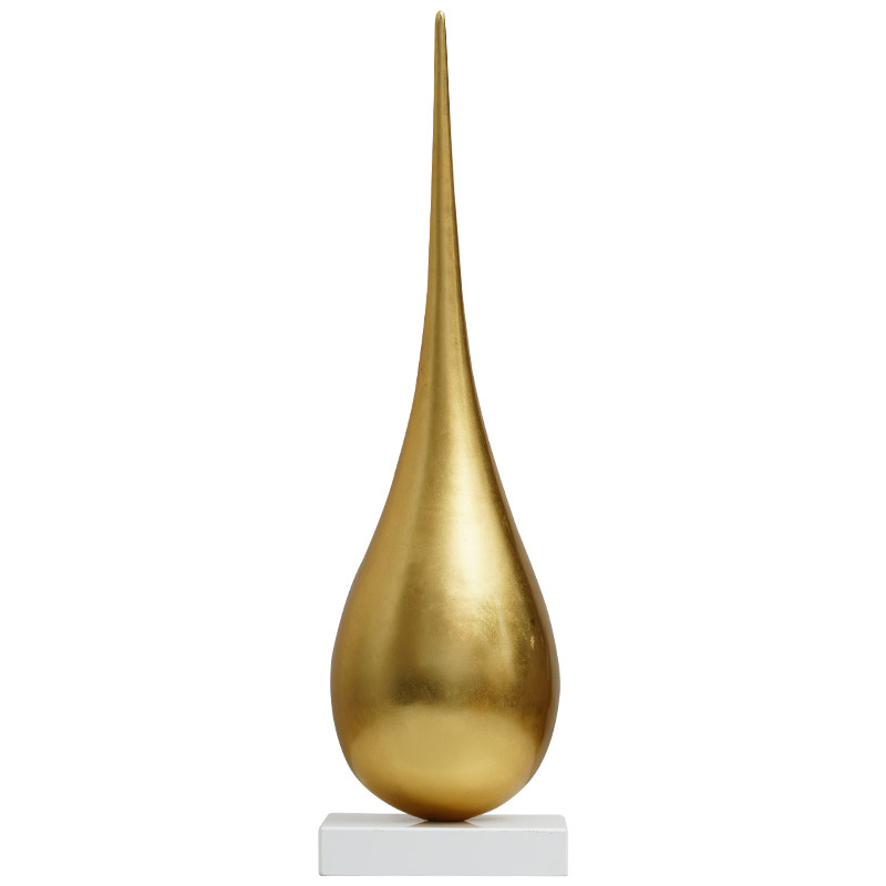 现代轻奢水滴雕塑雕塑艺术艺术品售楼处酒店商场大堂摆件