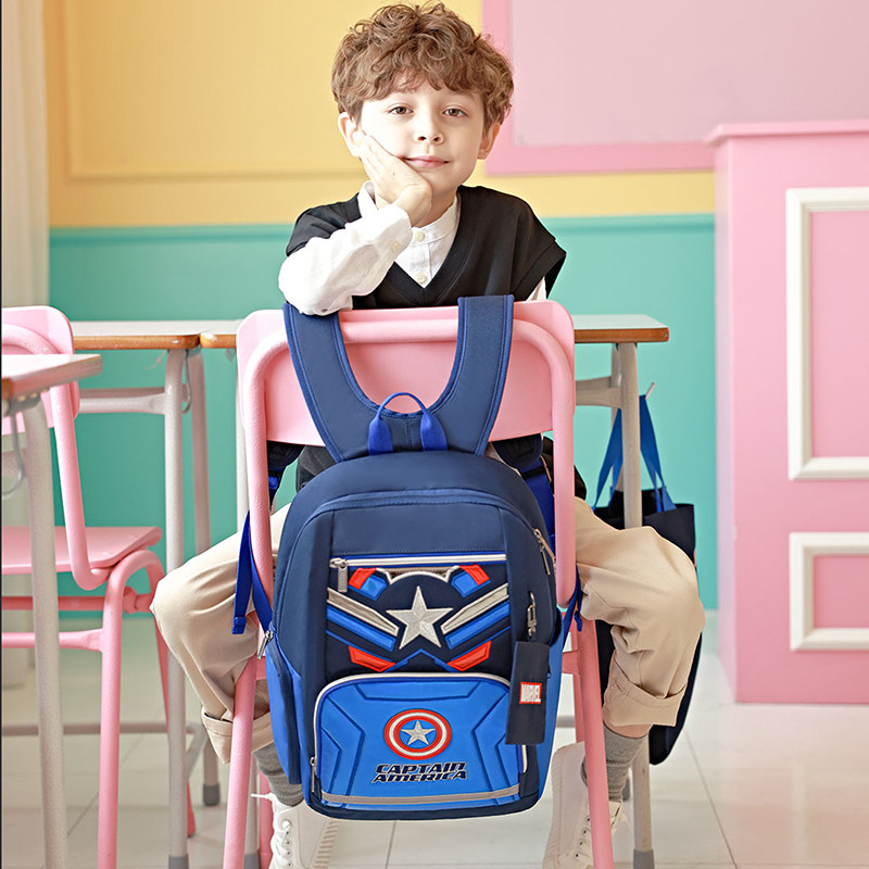 书包男小学生一年级蜘蛛侠儿童护脊书包超轻减负男孩书包