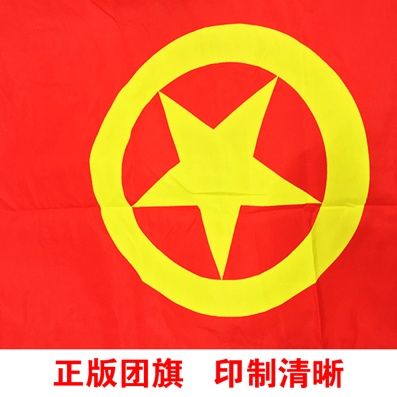 团旗共青团旗帜定做中国少年少年儿童儿童团团组织旗帜