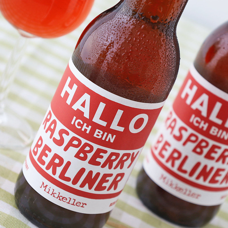 比利时进口mikkeller美啤乐精酿啤酒树莓风味瓶装酸啤酒330ml6