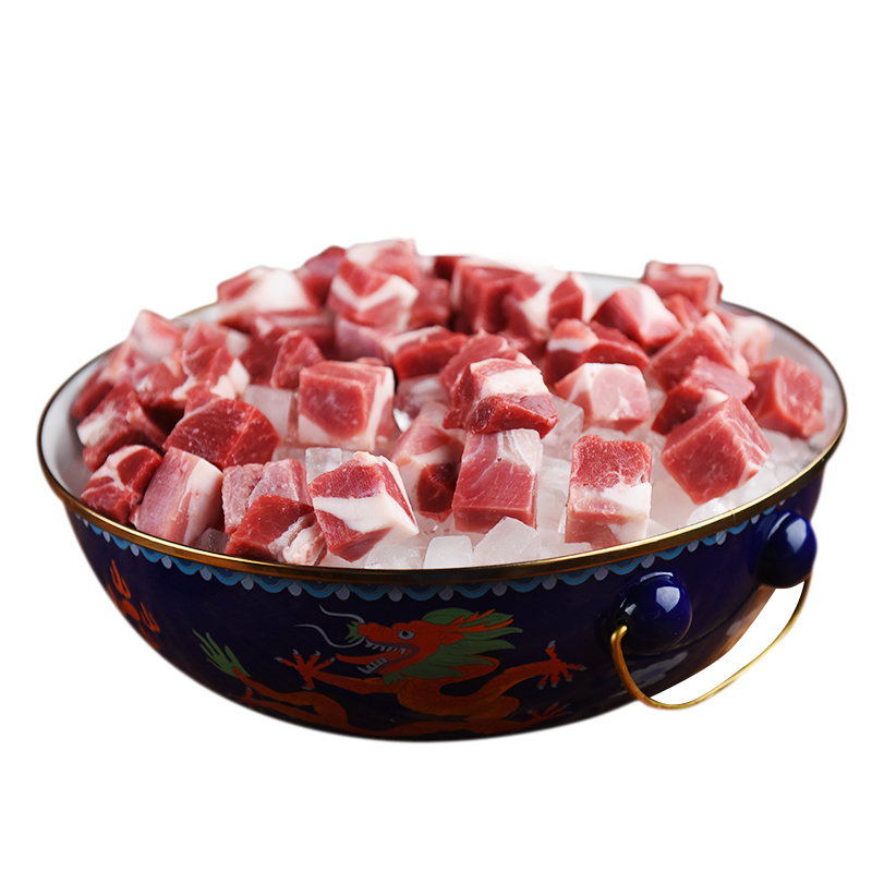 苏尼特冰煮羊阿牧特小肥羊肉火锅内蒙古羊肉新鲜冷冻2斤顺丰包邮-mc