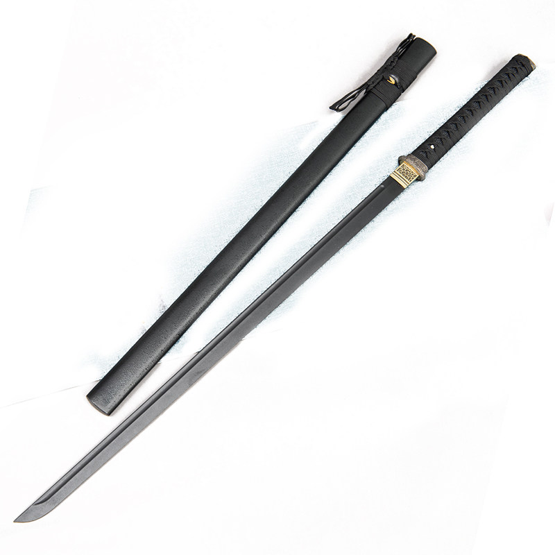 木刀横刀未开宝剑冷兵器镇防身唐剑带鞘唐横刀长刀刀