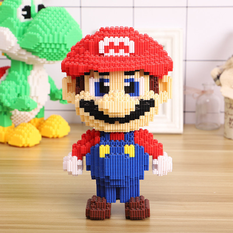 钻石小兵微小颗粒拼装亲子益智玩具积木diy潮流男女孩子立体拼图