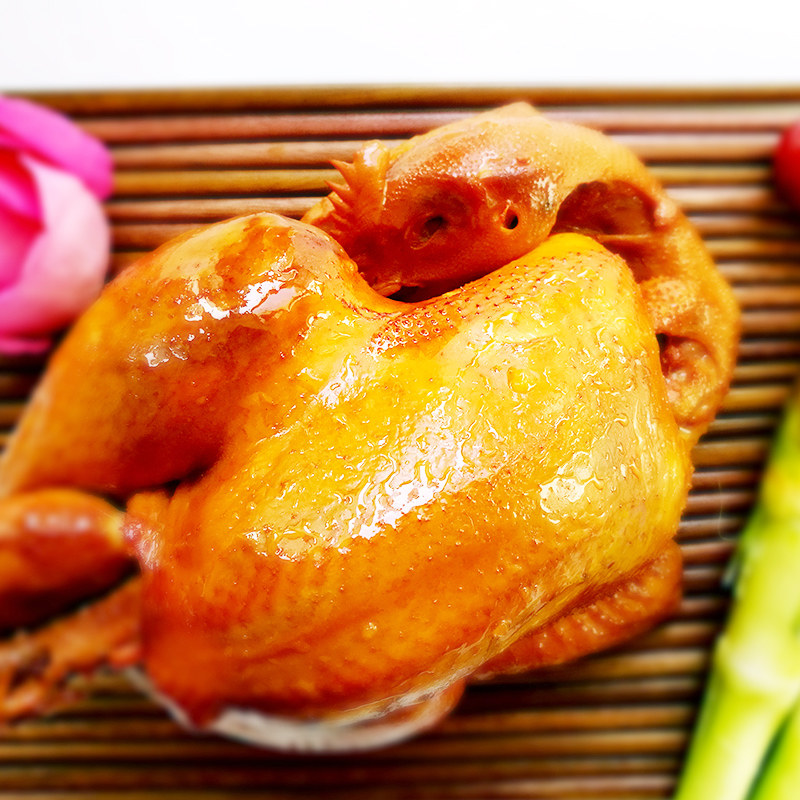 大红门老北京熏鸡550g*1整只五香卤鸡烧鸡好吃的特产熟食卤味鸡肉