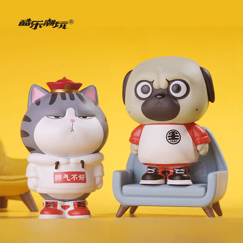 潮流酷乐乐潮吾皇巴扎黑潮系列限定套装手办潮玩盲盒