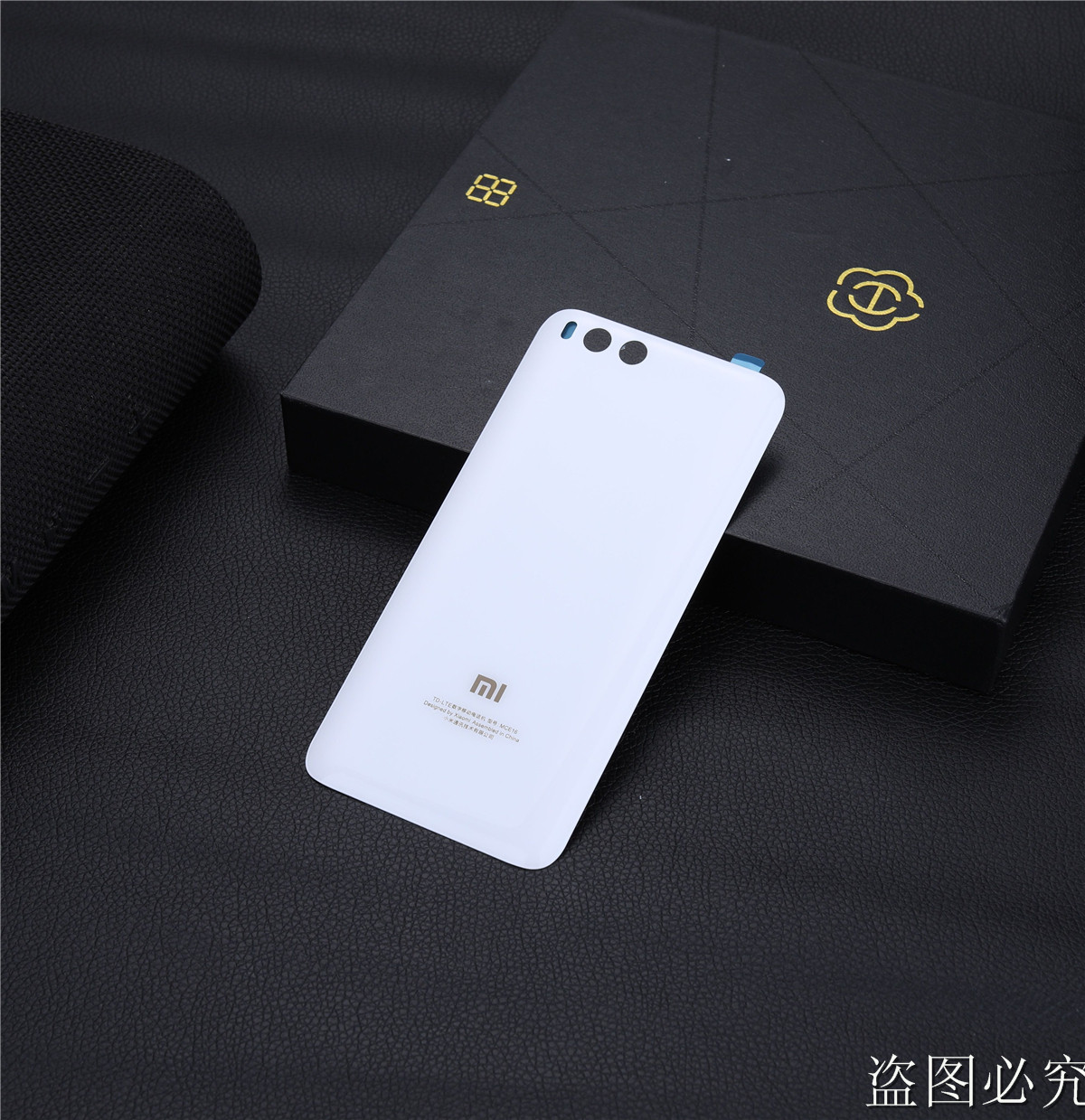 适用小米note3后盖原装玻璃后壳note3手机电池后盖原厂钢化玻璃盖
