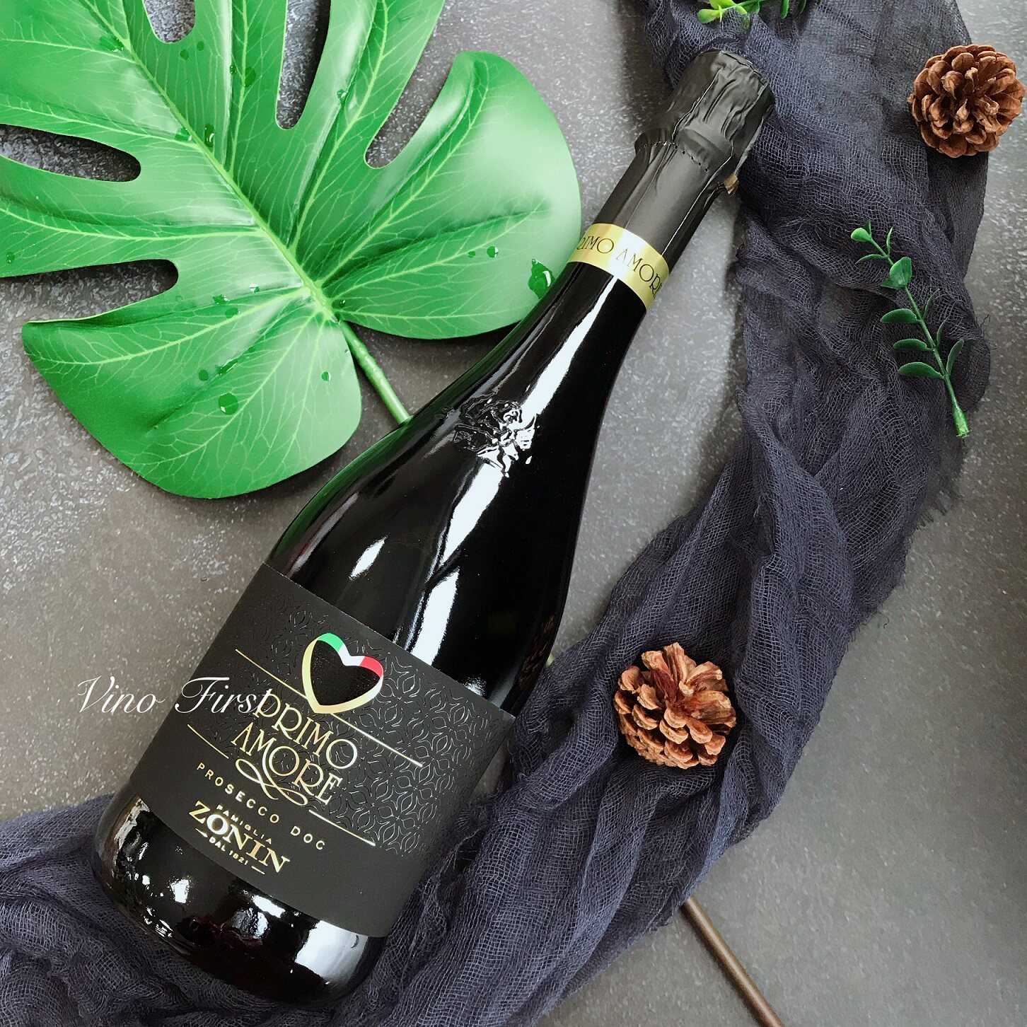 意大利卓林zonin意恋普洛赛克起泡primoamoreprosecco起泡及香槟葡萄